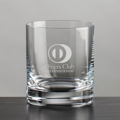 Custom Barware Glasses - Whisky Glasses - Lucero OTR/DOF - Deep Etch