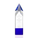 Turret Blue Obelisk Crystal Trophy