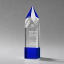 Turret Blue Towers Crystal Trophy