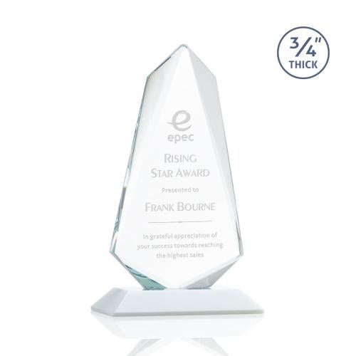 Awards and Plaques - Crystal Trophies - McMullen Fagan Unique Crystal Trophy