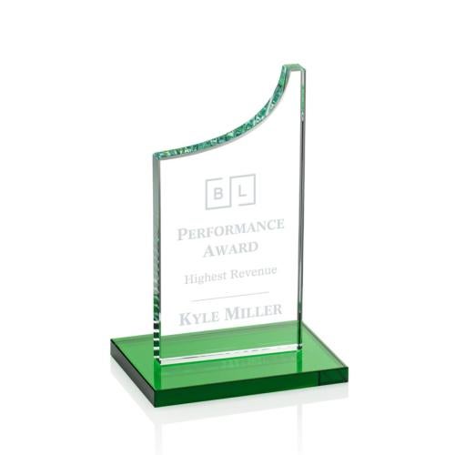 Awards and Plaques - Crystal Trophies - Henson Green Peaks Crystal Trophy