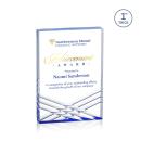 Floyd Full Color Blue Rectangle Acrylic Trophy