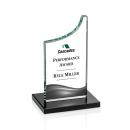 Henson Full Color Black Peaks Crystal Trophy