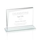 Leyva Clear Rectangle Crystal Trophy
