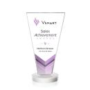 Reeves Full Color Fagan Polygon Crystal Trophy