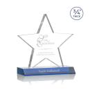 Ibarra Star Blue Crystal Trophy