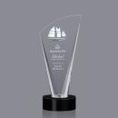 Bunch 3D Black Peaks Crystal Trophy