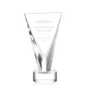 Michaels Clear Unique Crystal Trophy