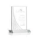 Goldstein Liquid&trade; Clear Rectangle Crystal Trophy
