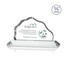 Hagen Full Color Clear Crystal Trophy