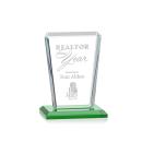 Frank Green Rectangle Crystal Trophy