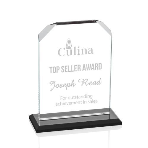 Awards and Plaques - Crystal Trophies - Calvert Black Peaks Crystal Trophy