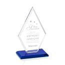 Spicer Blue Crystal Trophy