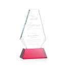 Mcleod on Helton Base Red Polygon Crystal Trophy