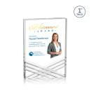 Floyd Full Color Clear Rectangle Acrylic Trophy