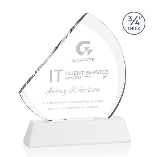 Awards and Plaques - Crystal Trophies - Yanez on Helton Fagan Peaks Crystal Trophy