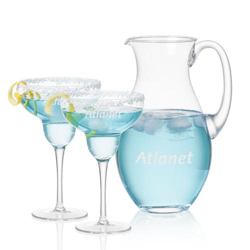 Custom Barware Glasses - Cocktail Glasses - Strickland Pitcher & Betts Cocktail