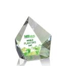 Ernst Full Color Polygon Crystal Trophy