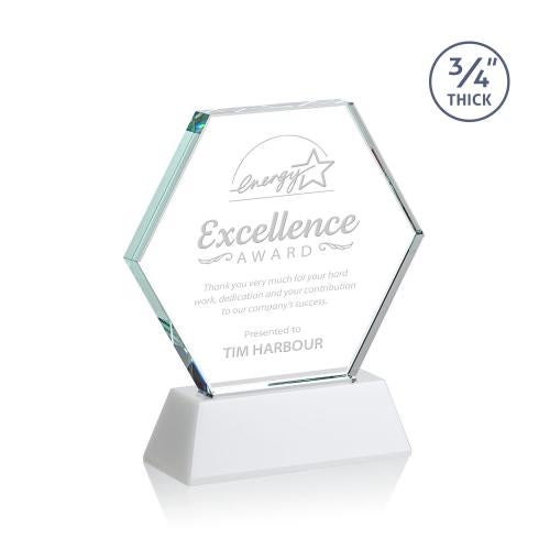 Awards and Plaques - Crystal Trophies - Pagan on Helton Fagan Crystal Trophy