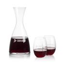 Daugherty Carafe & Randolph Stemless Wine