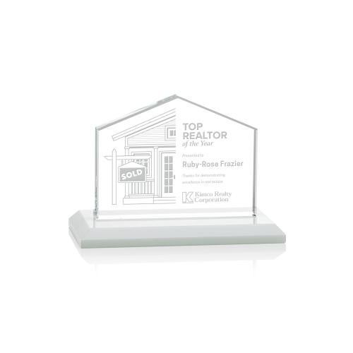 Awards and Plaques - Crystal Trophies - House Fagan Peaks Crystal Trophy