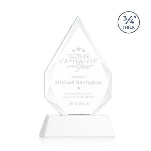 Awards and Plaques - Crystal Trophies - Archer on Helton Fagan Peaks Crystal Trophy