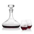 Linares Decanter & Stahl Stemless Wine