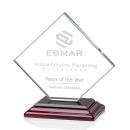 Argueta Rosewood Crystal Trophy