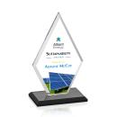 Spicer Full Color Black Crystal Trophy