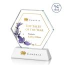 Colvin Full Color Fagan Polygon Crystal Trophy