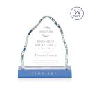 Hobbs Sky Blue Crystal Trophy