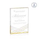 Floyd Gold Rectangle Acrylic Trophy