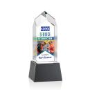 Escobar Full Color on Base Black Towers Crystal Trophy
