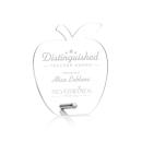 Jewell Apple Silver Apples Acrylic Trophy