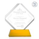 Jacobsen on Helton Amber Crystal Trophy