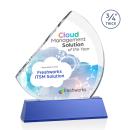 Yanez Full Color on Helton Blue Peaks Crystal Trophy