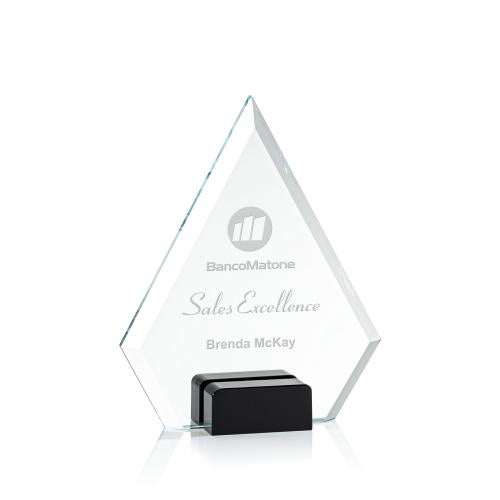 Awards and Plaques - Crystal Trophies - Norman Black Crystal Trophy