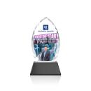 Grossman Full Color on Helton Black Peaks Crystal Trophy