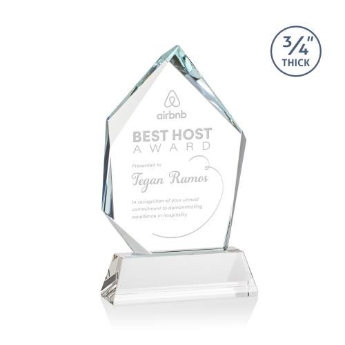 Awards and Plaques - Crystal Trophies - Boone Ice Peak on Helton Starfire Peaks Crystal Trophy