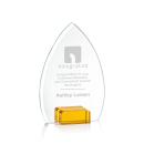 Porter Amber Peaks Crystal Trophy