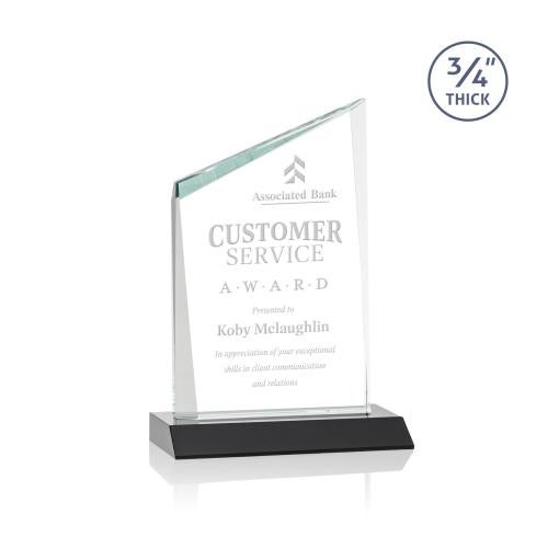 Brito Black Peaks Crystal Trophy Awards and Plaques - Crystal Trophies - Brito Black Peaks Crystal Trophy