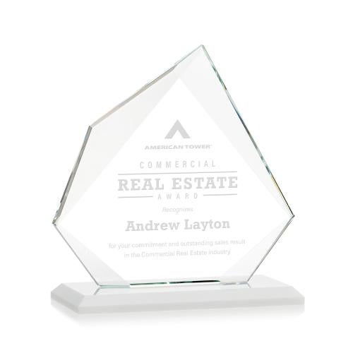 Awards and Plaques - Crystal Trophies - Hoang Fagan Peaks Crystal Trophy