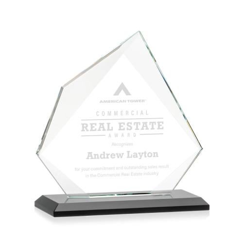 Awards and Plaques - Crystal Trophies - Hoang Black Peaks Crystal Trophy