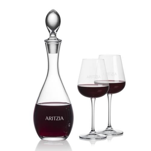 Custom Barware Glasses - Carafes - Hastings Decanter & Norris Wine