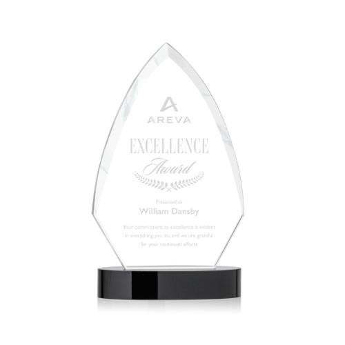 Awards and Plaques - Crystal Trophies - Newell Black Peaks Crystal Trophy