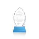 Grossman on Helton Sky Blue Peaks Crystal Trophy