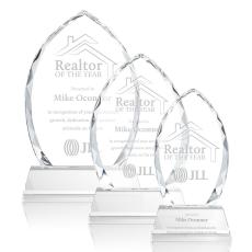 Grossman on Helton Base Clear Peaks Crystal Trophy - Crystal Trophies