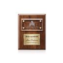 Woodward Plaque - Walnut/Gold