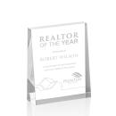 Hurtado Clear (Vert) Rectangle Acrylic Trophy
