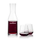 Dennis Carafe & Norris Stemless Wine
